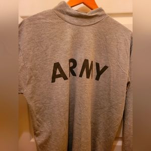 Army training gym sweater